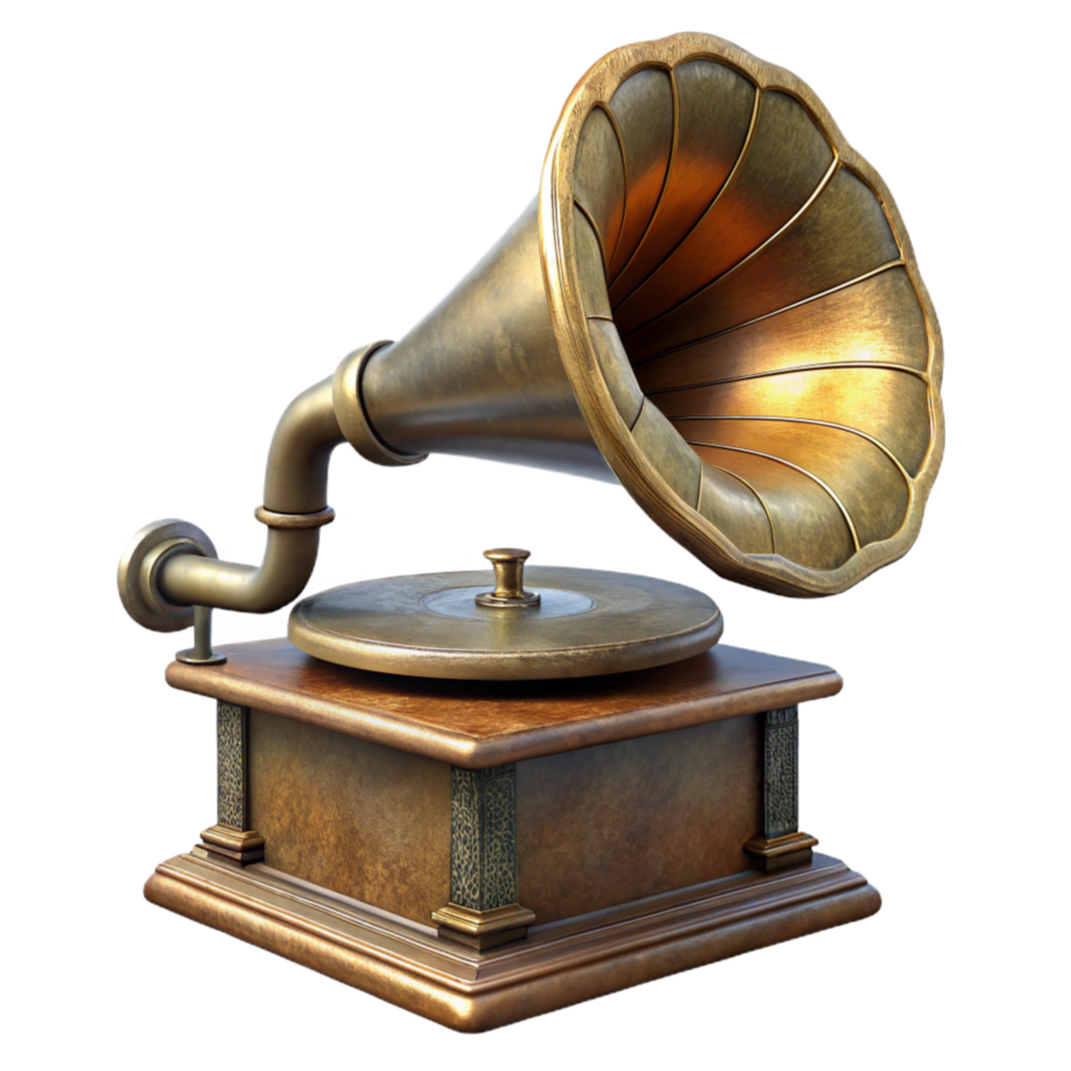 wonderful contemporary Antique Phonograph Cylinder png