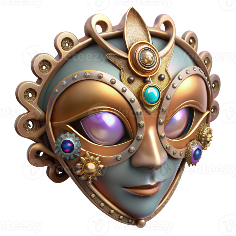magnificent contemporary An Elegant Steampunk Mask Delicate Filig original png