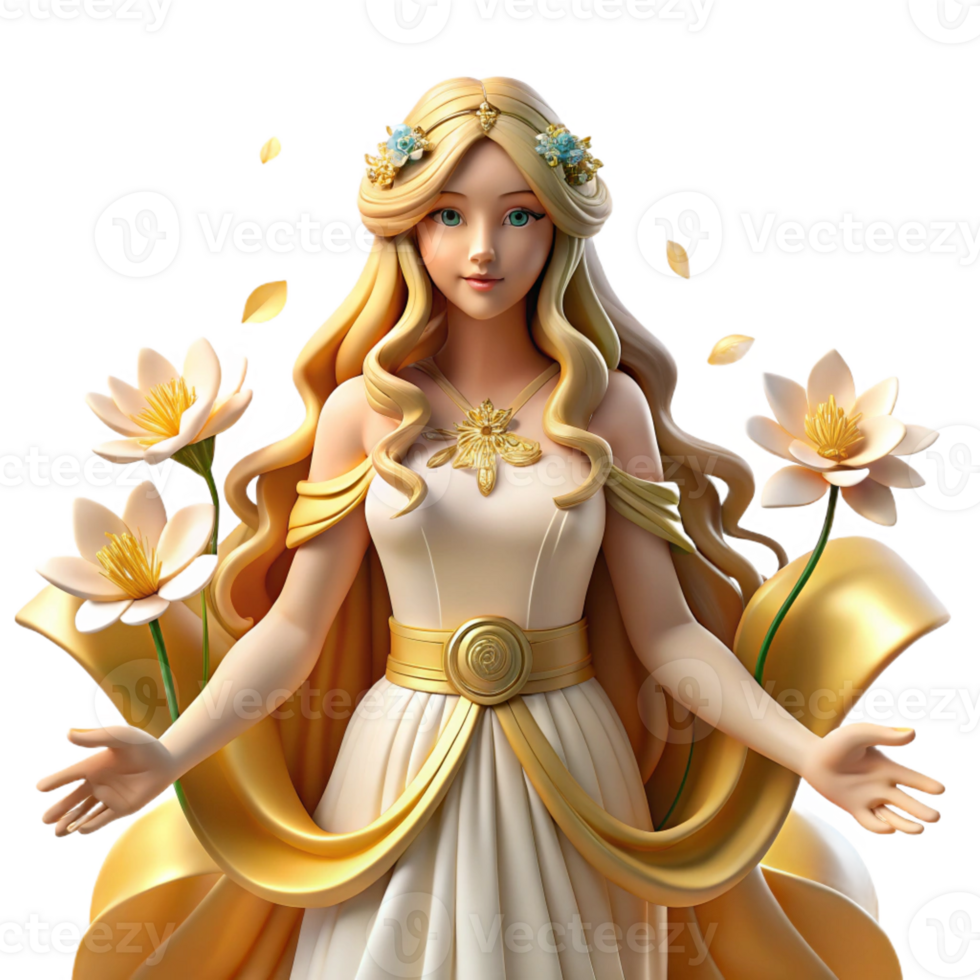 stunning contemporary Freyja the Norse Goddess of Love and Be professional png
