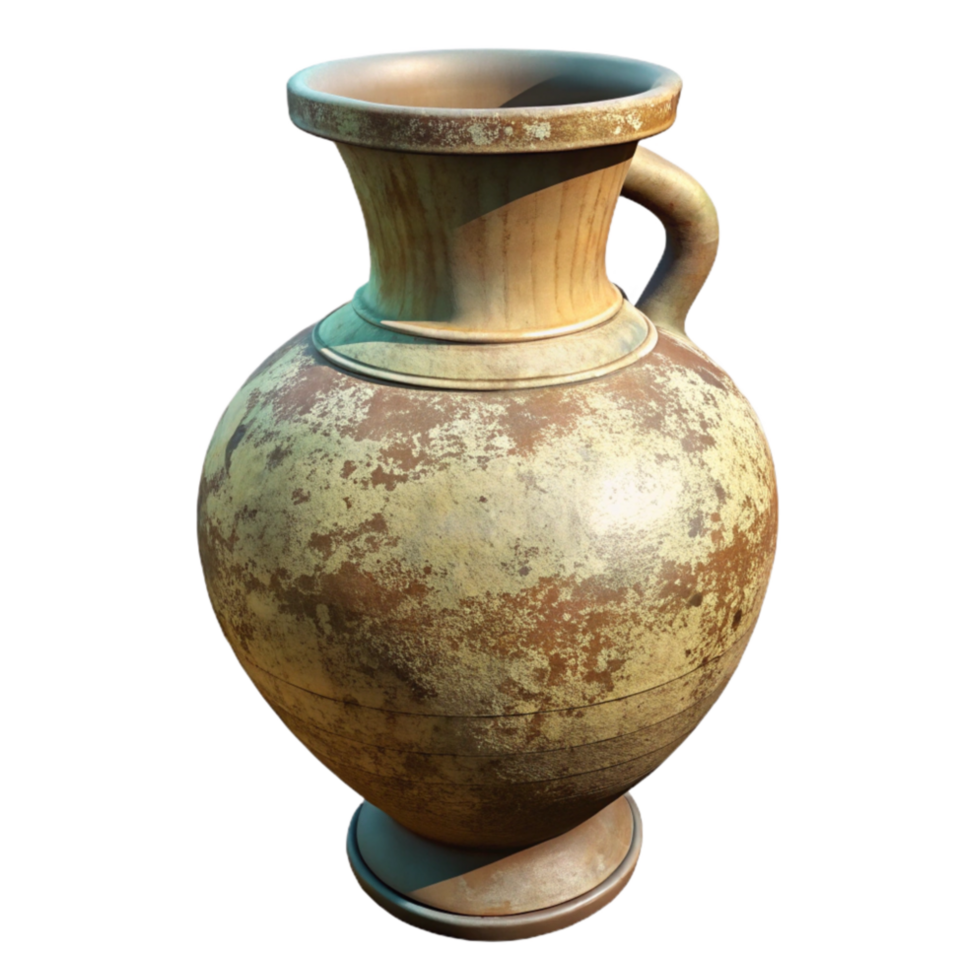 stunning traditional Antique Vase Side View Cutout genuine png