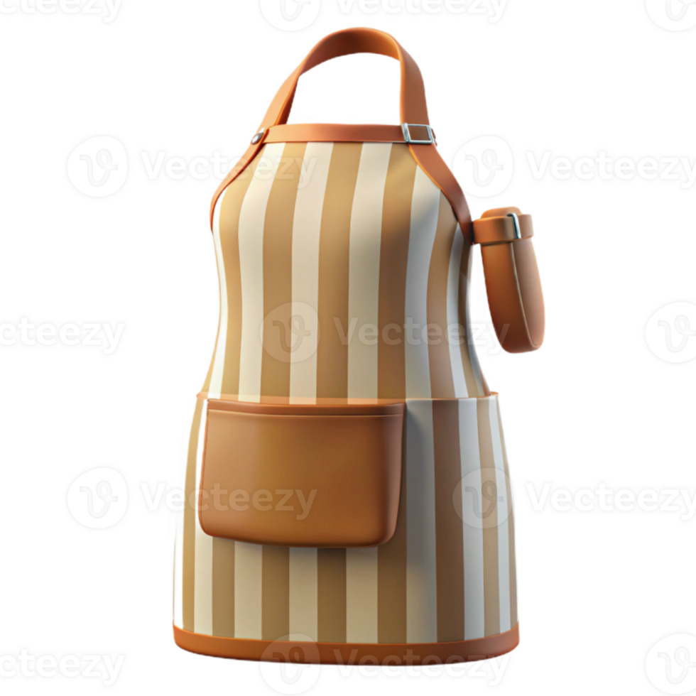 stunning abstract Apron Cotton Striped on Transparent Background authentic png