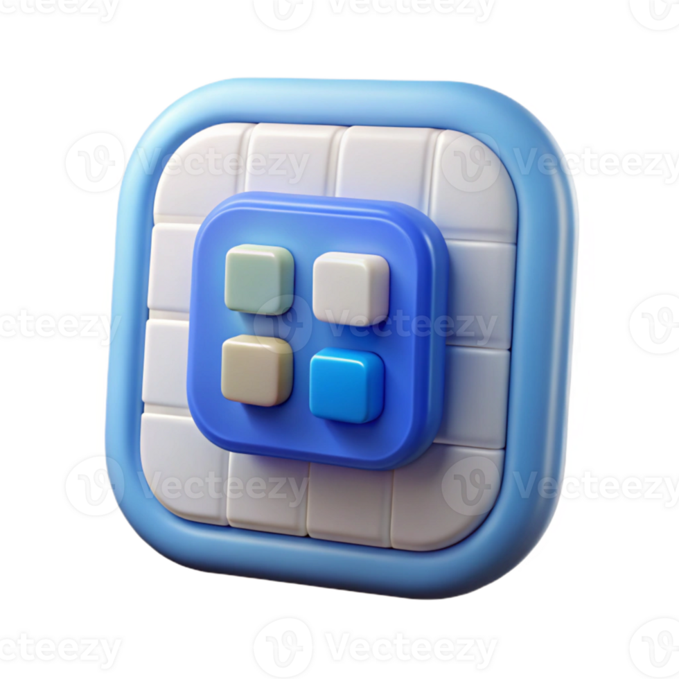 dramatic abstract App Store Icon Grid View Transparent Element exclusive png