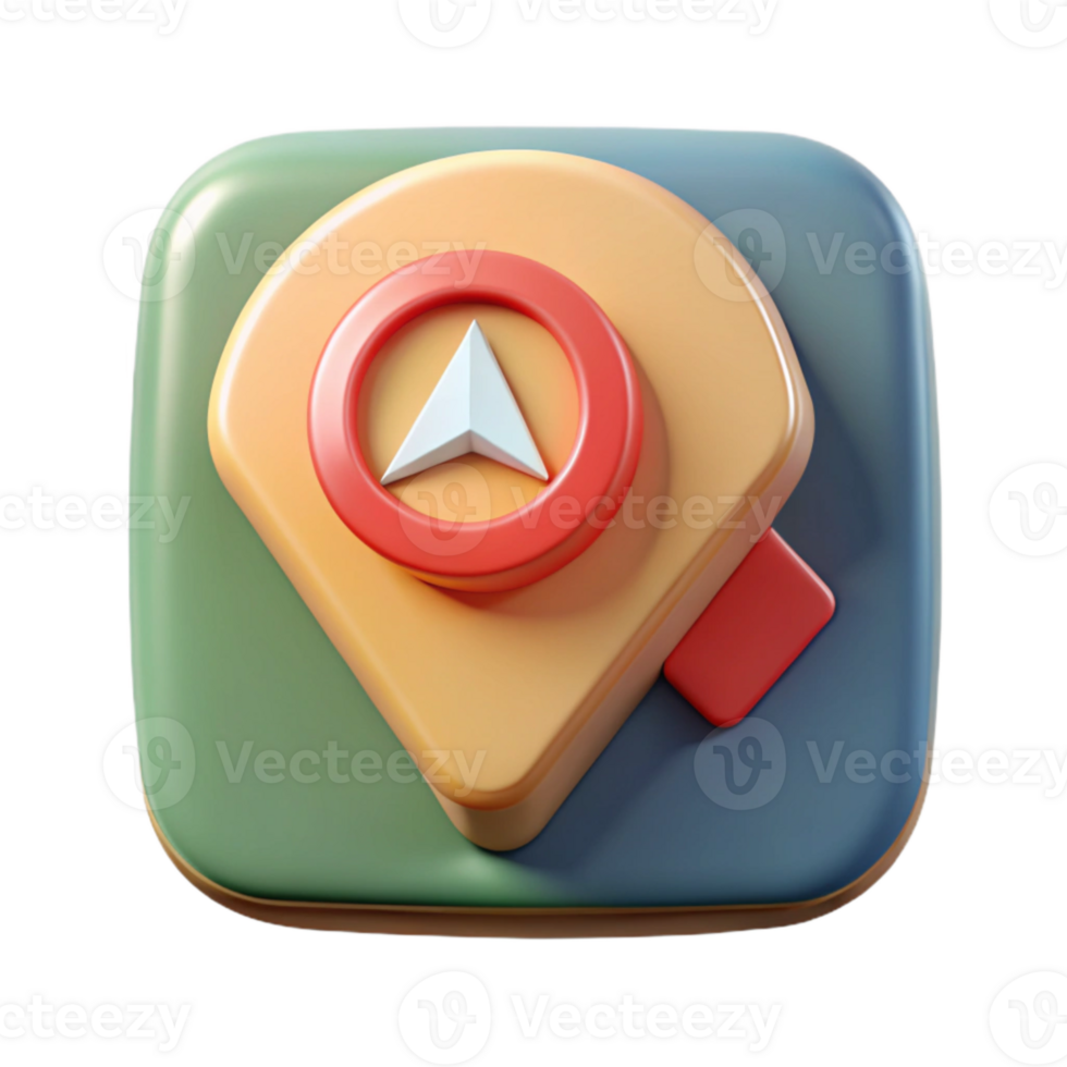 elegant minimalist Ar City Navigation App Cutout authentic png