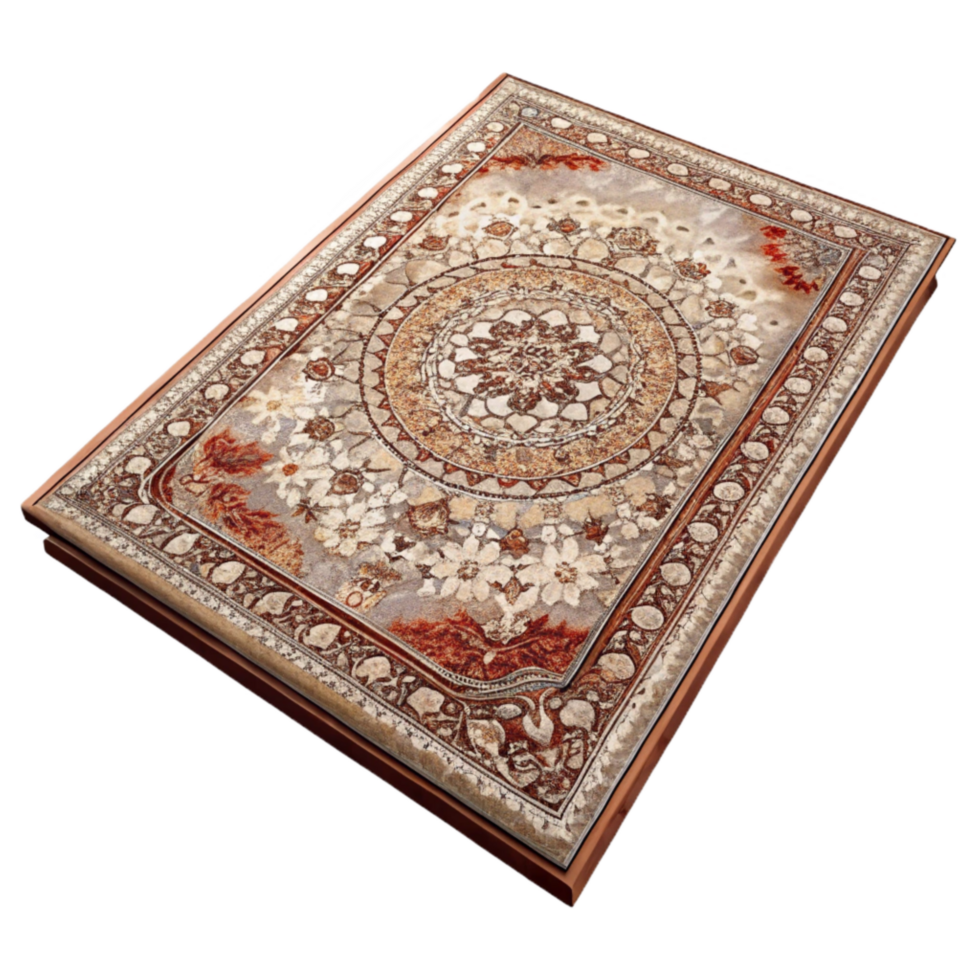 magnificent contemporary Area Rug Persian Design Transparent Background png