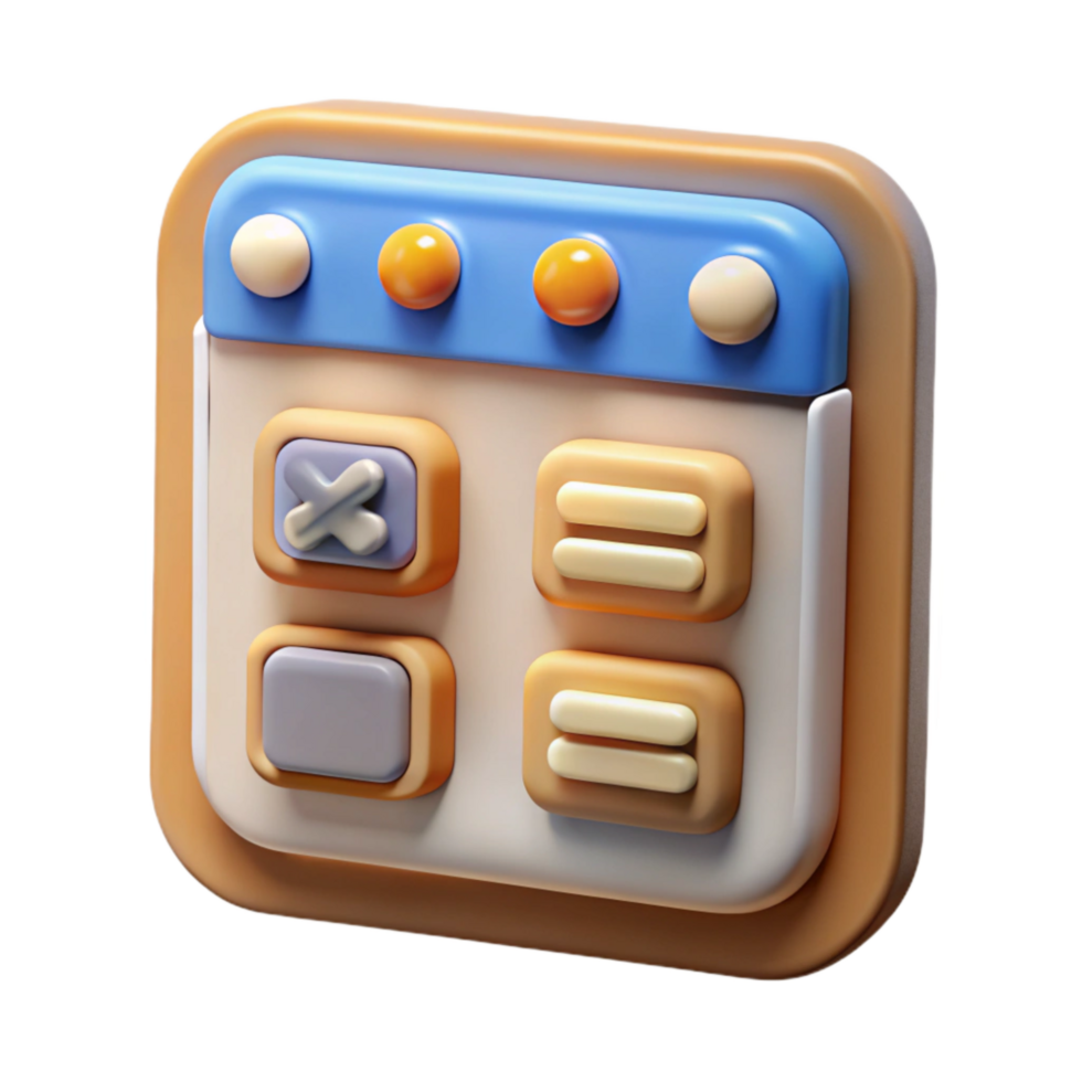 beautiful vintage Ar Interface with Interactive Buttons Transparent Background professional png