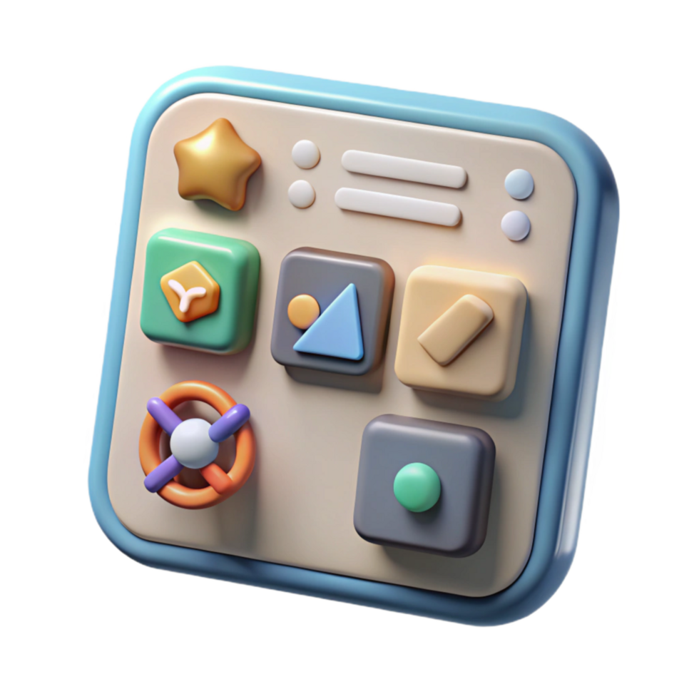 dramatic rustic Ar Interface with Interactive Buttons Transparent Background professional png