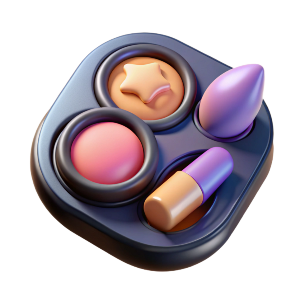 stunning traditional Ar Makeup App Element high resolution png