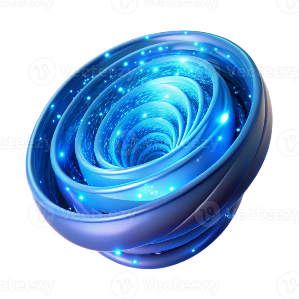 stunning rustic A Swirling Vortex of Digital Data Stream detailed png