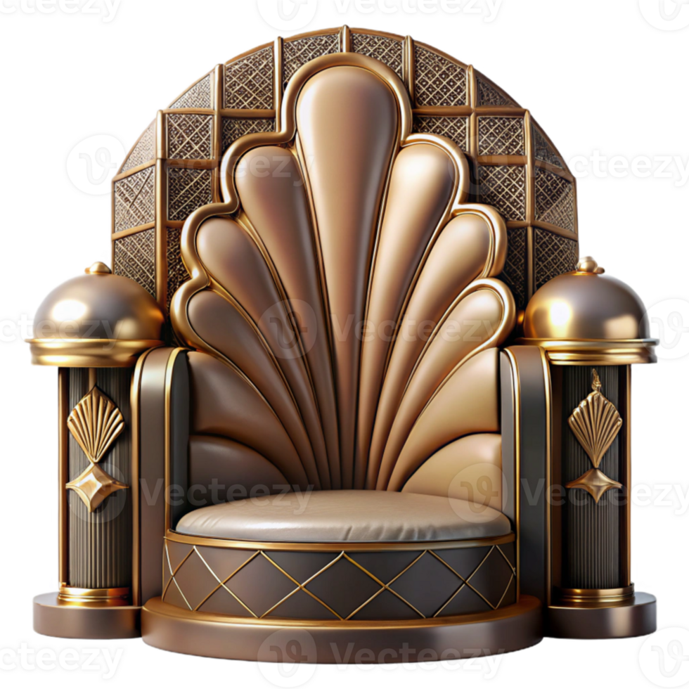 elegant artistic Art Deco Furniture Luxurious Design Cutout detailed png