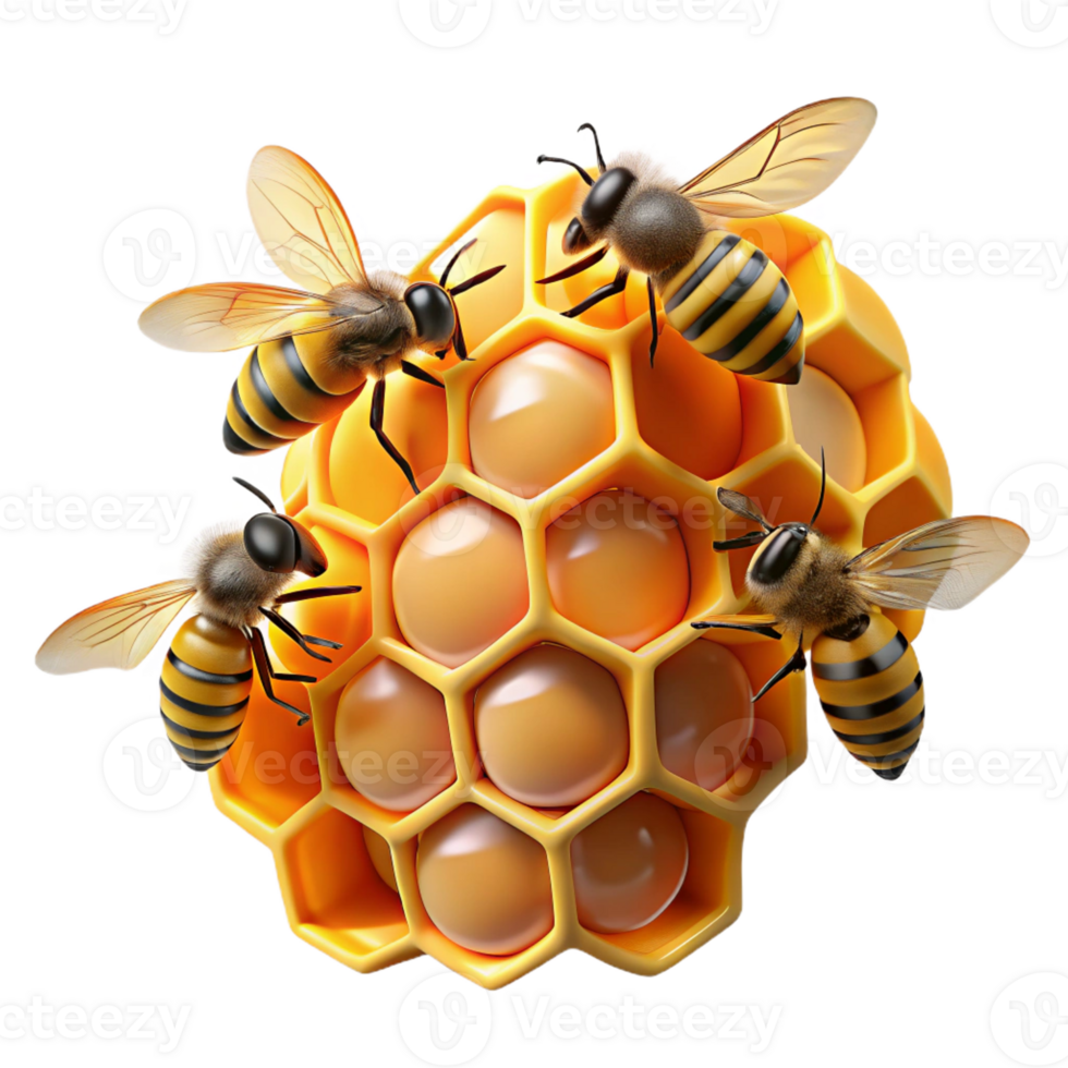 wonderful classic A Swarm of Honeybees Buzzing Around a Ho exclusive png