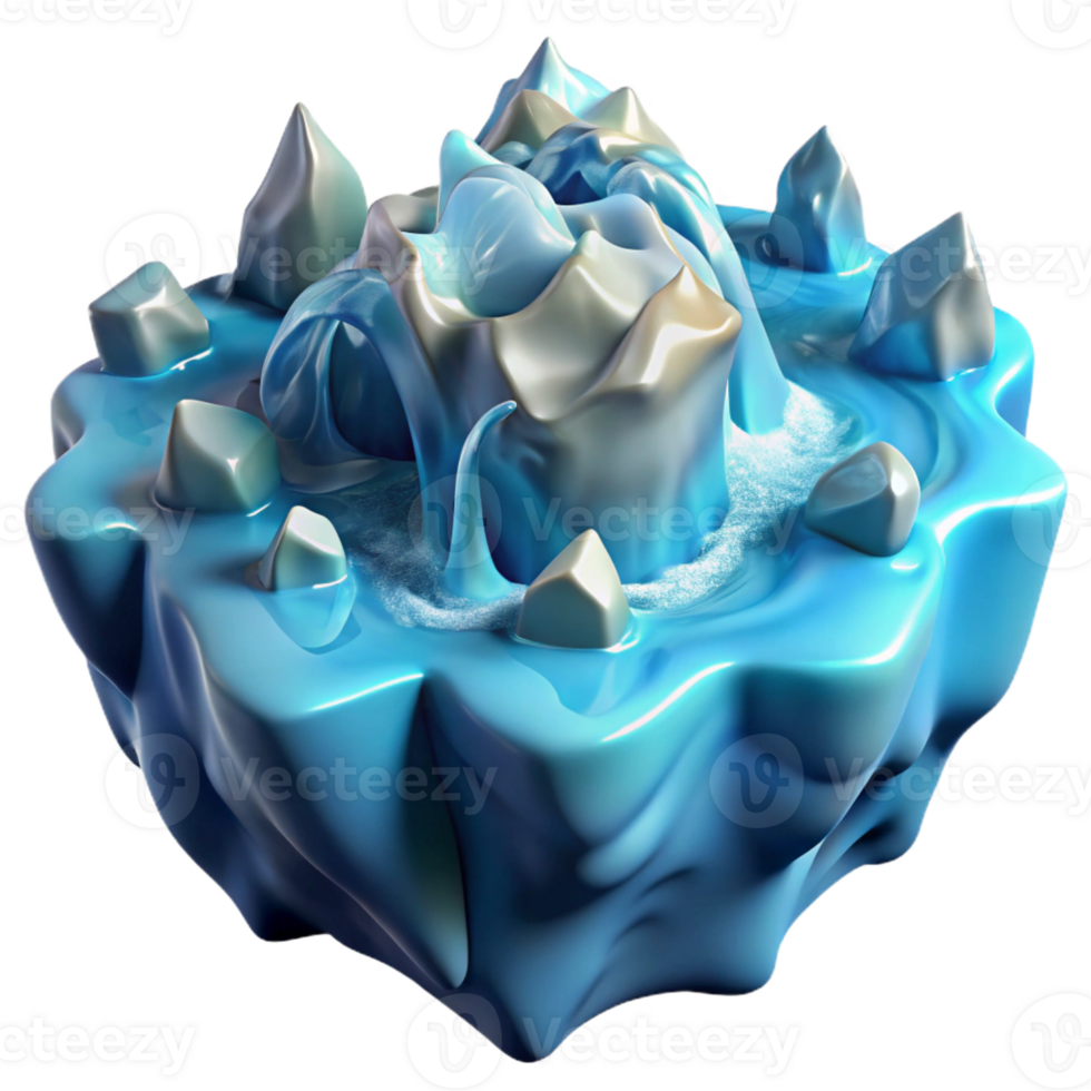 wonderful creative A Dynamic Composition of Flowing Water An high resolution png