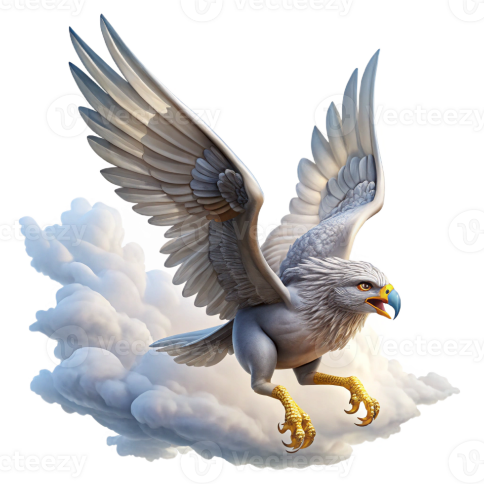 serene traditional A Graceful Harpy Soaring Through the Sky exclusive png