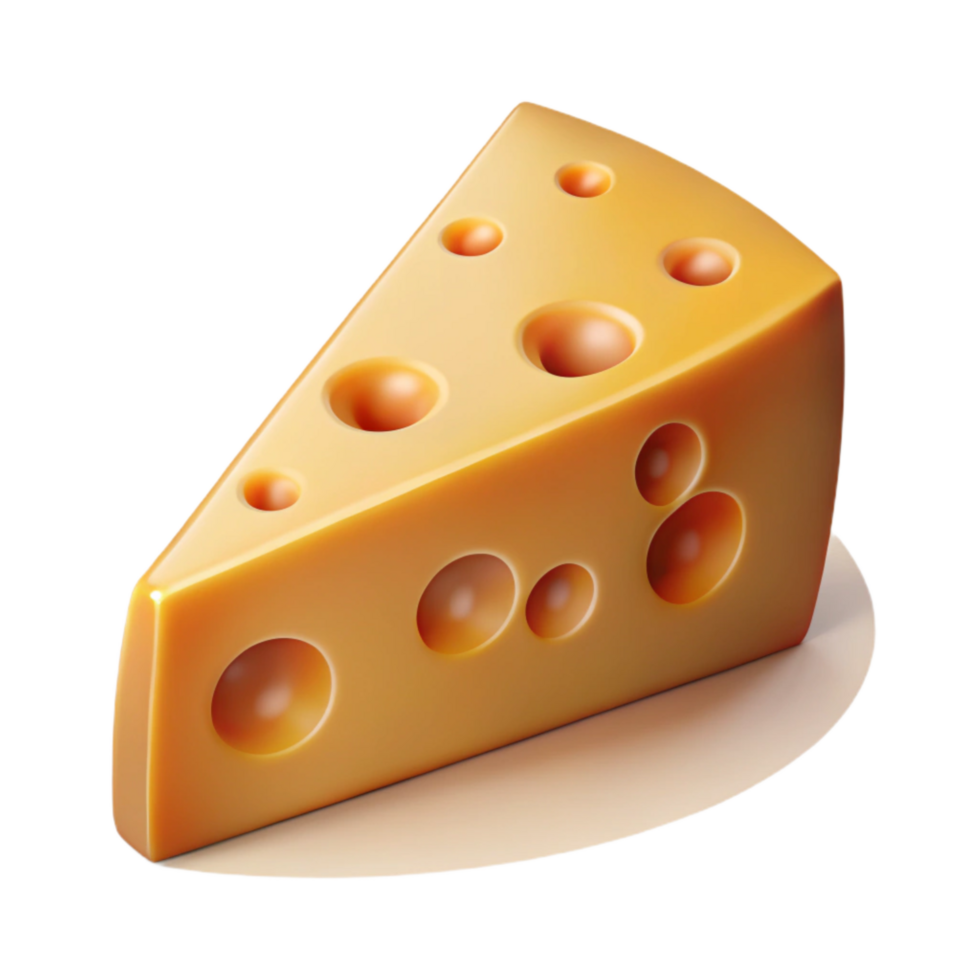 magnificent contemporary Artisan Cheese Wedge Sharp Cheddar Cutout Element detailed png