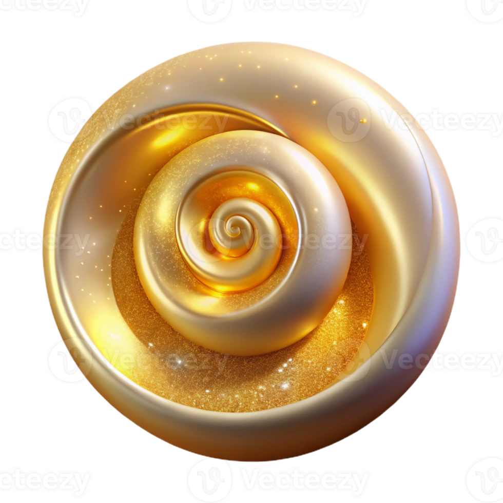 beautiful creative Golden Ratio Spirals Made of Stardust Sof exclusive png