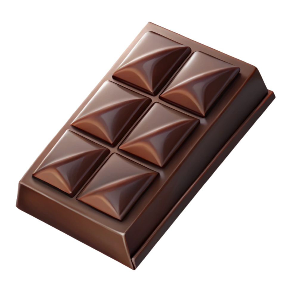 dramatic rustic Artisan Chocolate Bar Dark Chocolate Transparent Background genuine png