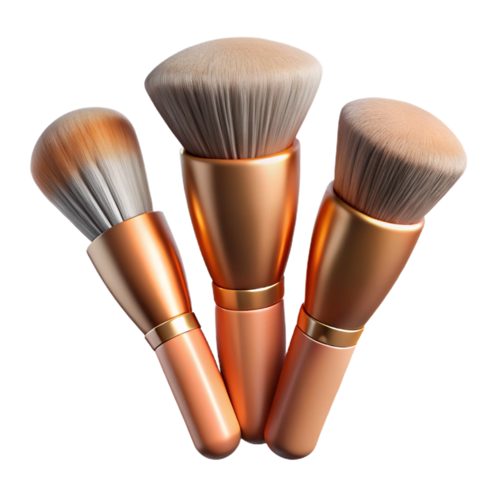 extraordinary creative Artist Brushes Set on White Background authentic png