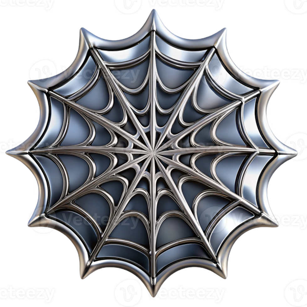 elegant minimalist A Web of Intricate Spiderweb Patterns I professional png