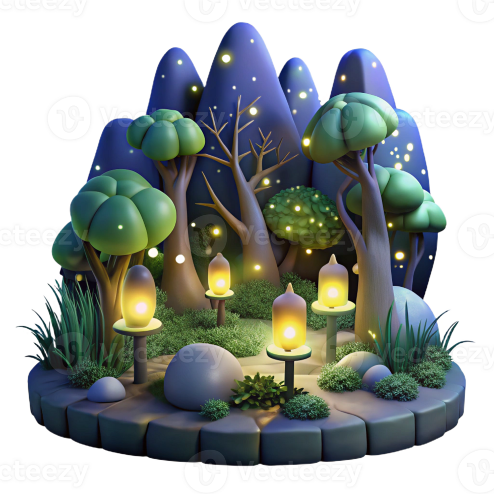 extraordinary classic A Group of Fireflies Illuminating a Dark high resolution png