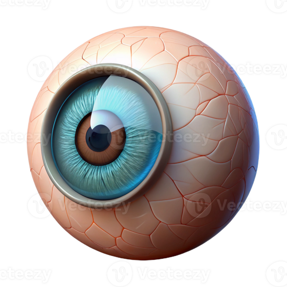 elegant vintage Close-up of a Human Eye high quality png