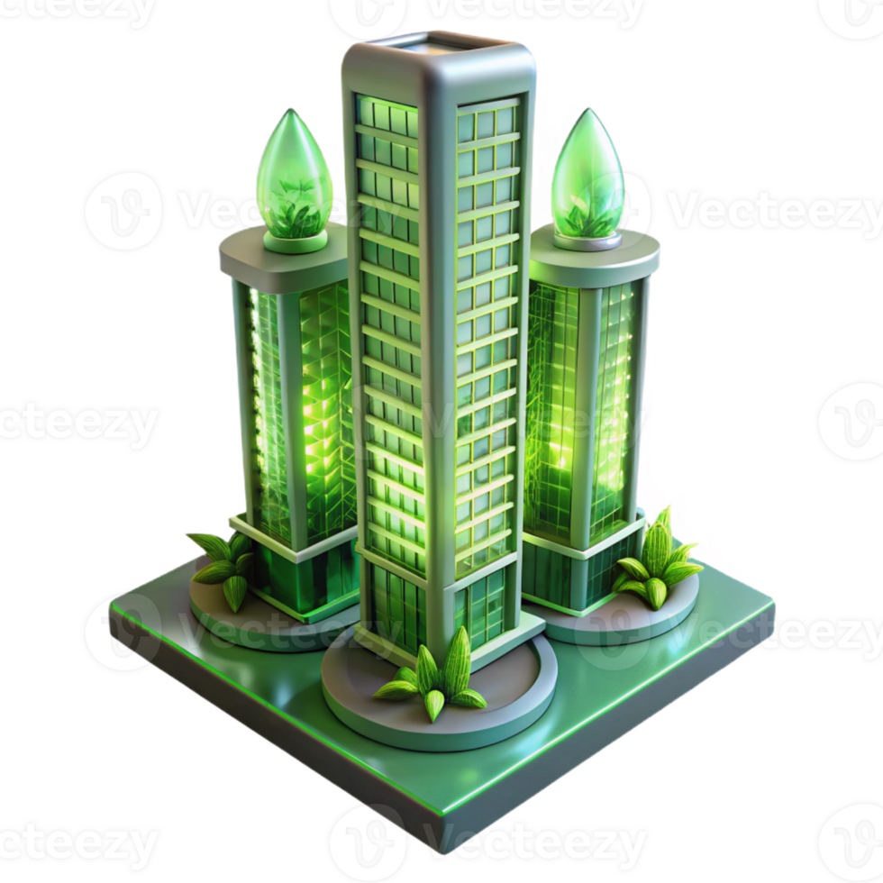 impressive rustic A Futuristic Skyscraper with Vertical Far 4K png