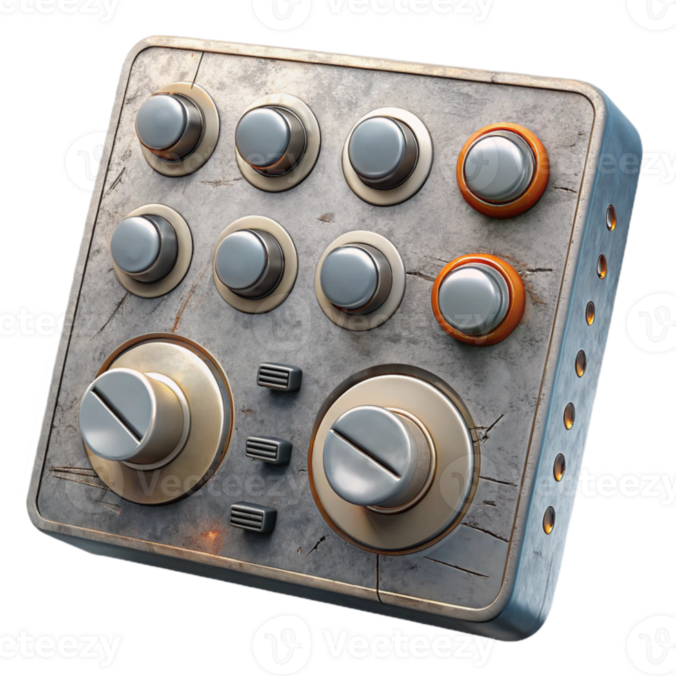 serene rustic Audio Interface Front Panel Element png