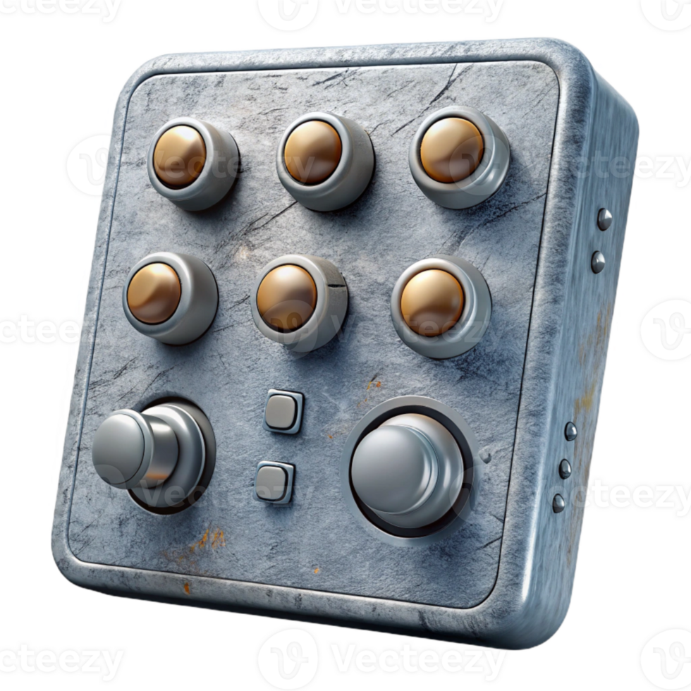 impressive minimalist Audio Interface Front Panel Element png