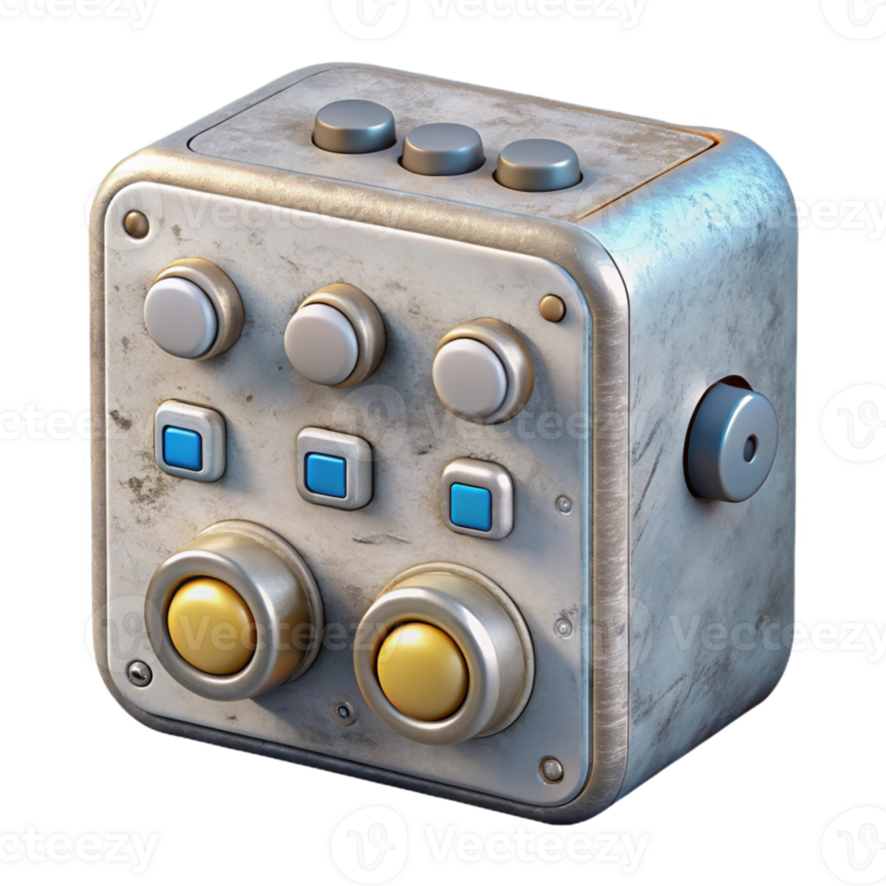 elegant creative Audio Interface Front Panel Element detailed png