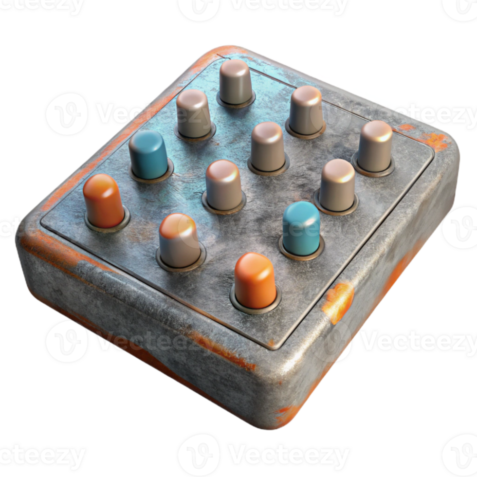 stunning artistic Audio Mixer Faders Close Up Element genuine png