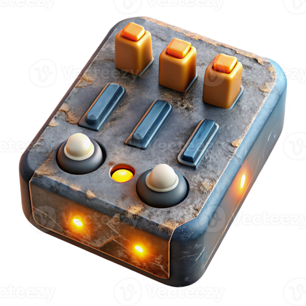 stunning artistic Audio Mixer Power Switch Illuminated Cutout high resolution png