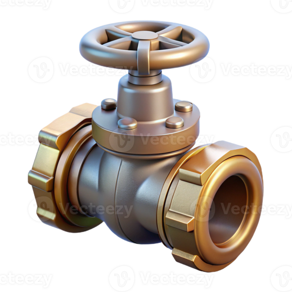 dramatic classic Automated Irrigation System Valves Close Up Element png