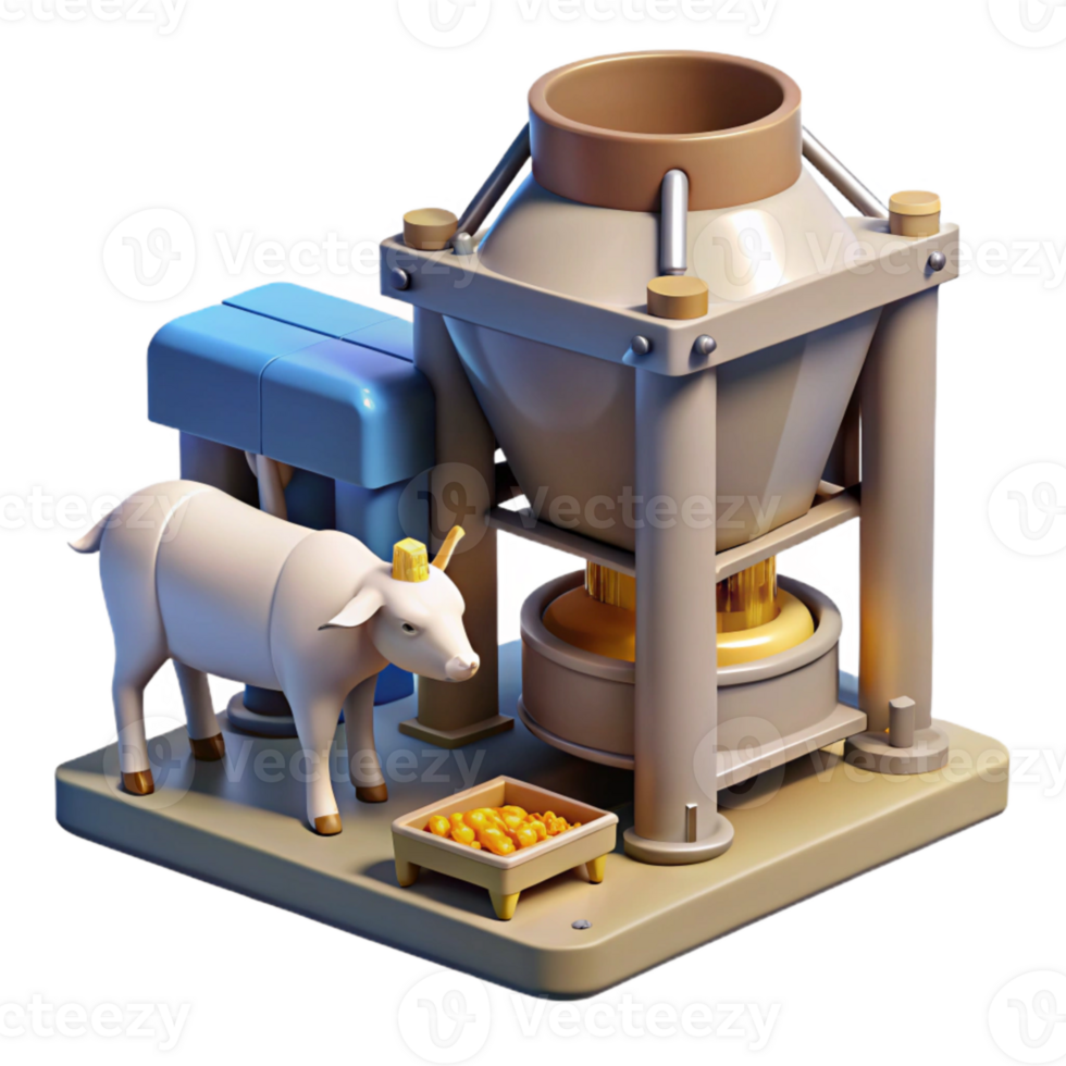 wonderful abstract Automated Livestock Feeding System high quality png