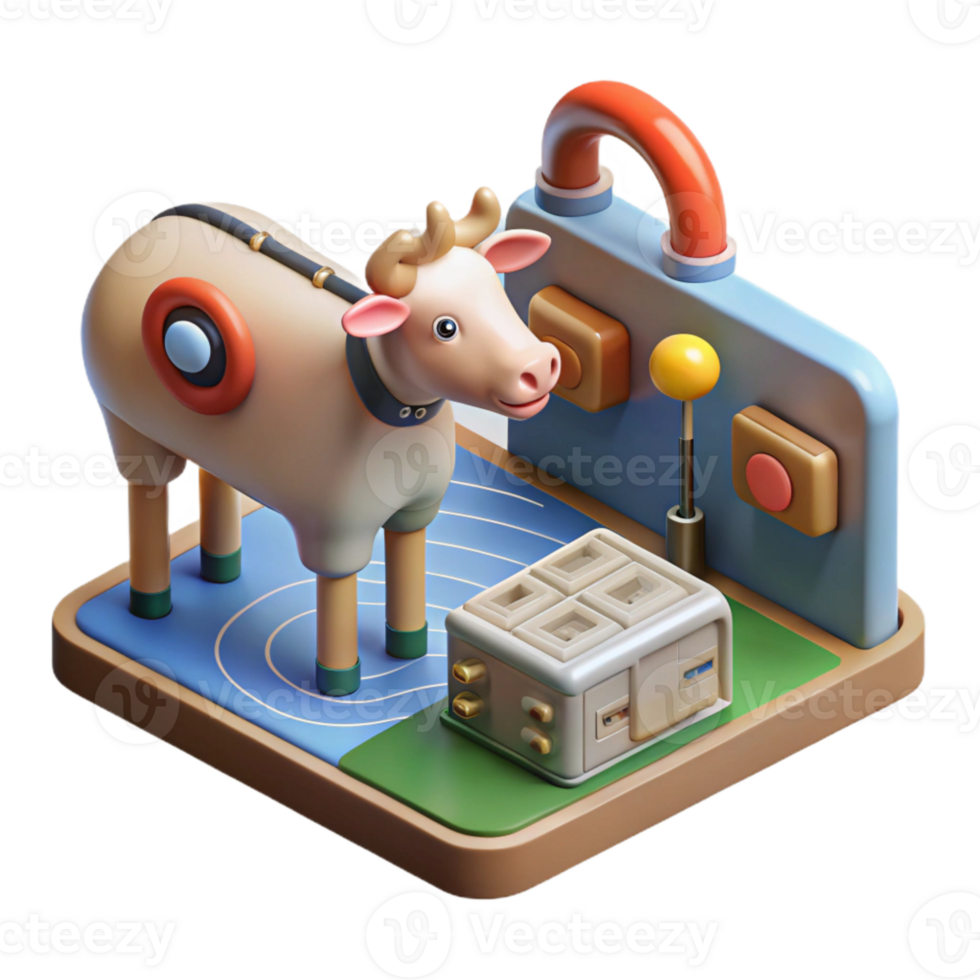 magnificent artistic Automated Livestock Monitoring System png