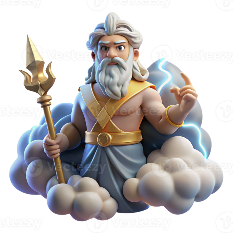 wonderful modern The Slavic God Perun Wielding a Lightni high resolution png