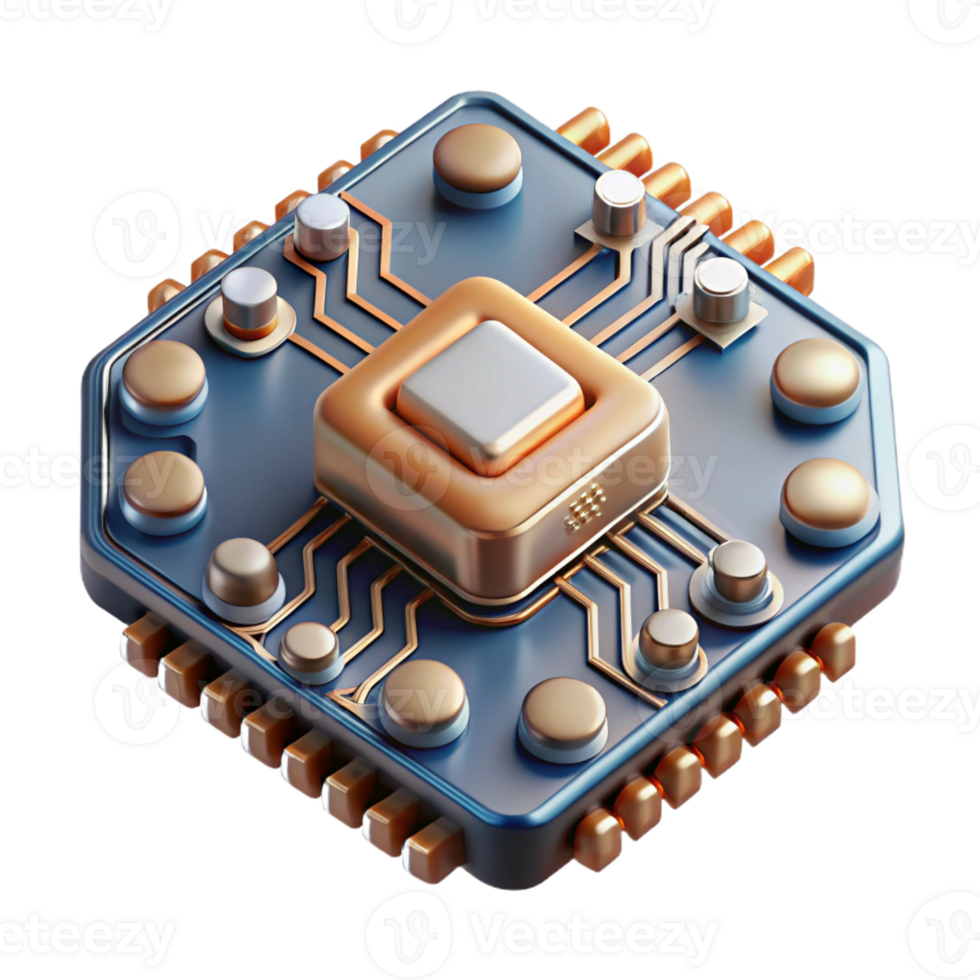 magnificent artistic A Close Up of a Circuit Board Intricat original png
