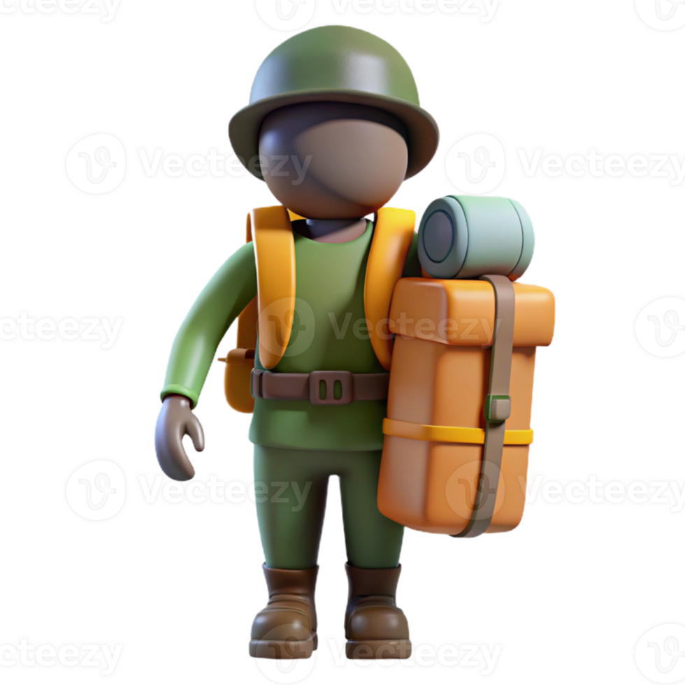 extraordinary rustic Backpacker with Backpack Silhouette Cutout exclusive png