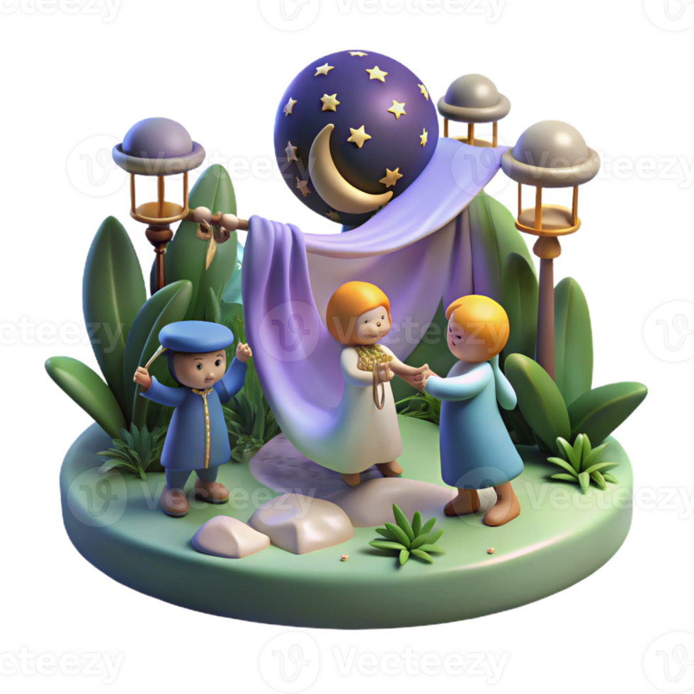 stunning creative A Group of Playful Sprites Weaving a Ta high quality png