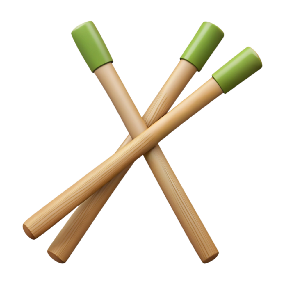 wonderful contemporary Bamboo Chopsticks Pair Position Cutout with Natural Color premium png