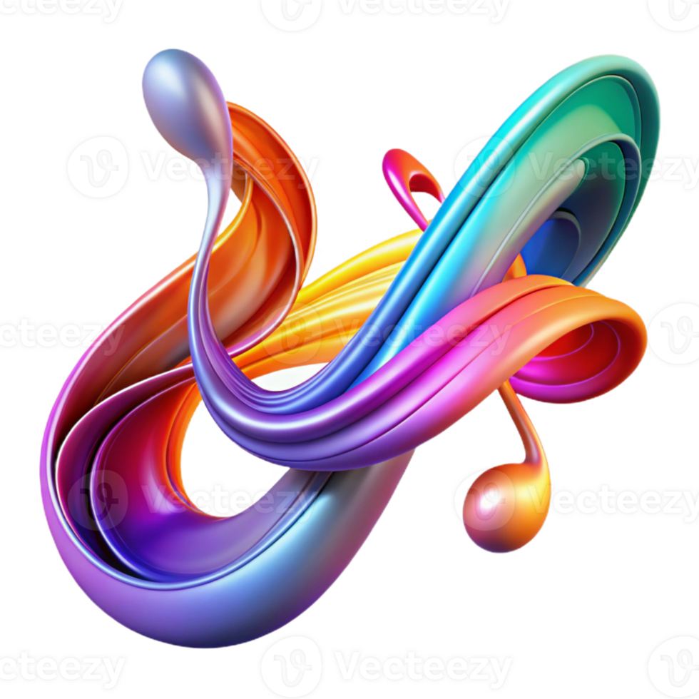 extraordinary artistic An Abstract Representation of Music Vis high resolution png