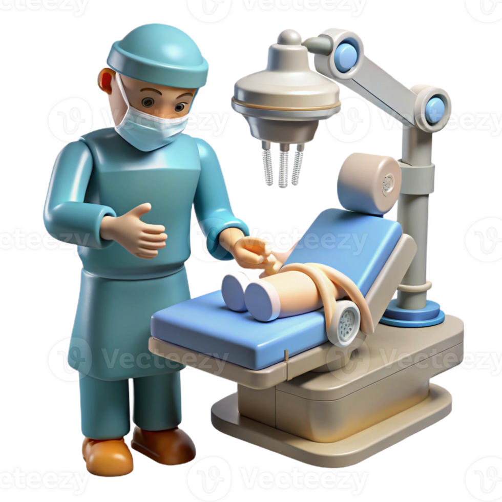 magnificent modern A Robotic Surgeon Performing a Complex Ope genuine png