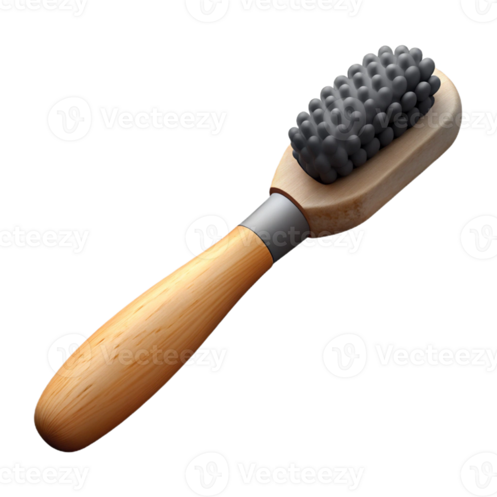 impressive classic Bamboo Toothbrush with Charcoal Bristles genuine png