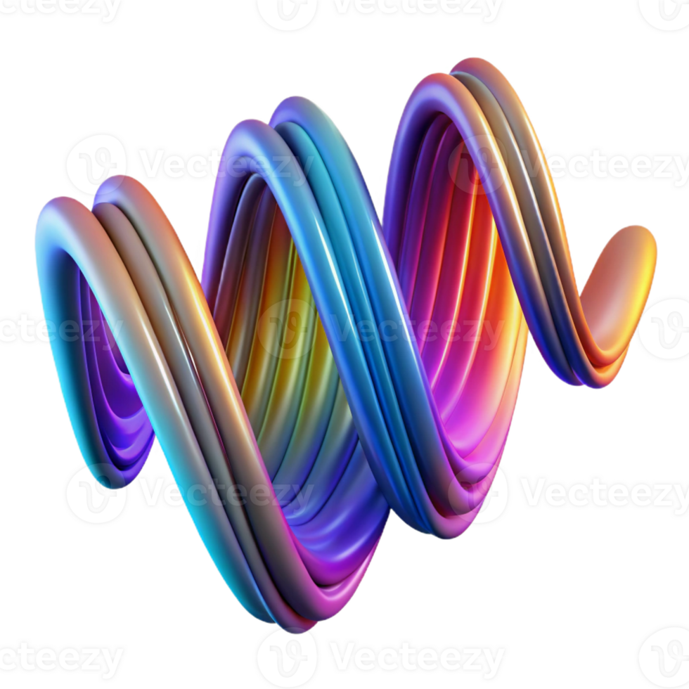 impressive traditional Abstract Sound Wave Visualization genuine png