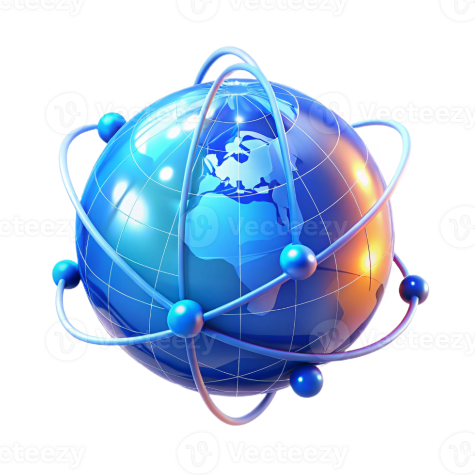 wonderful minimalist A Holographic Projection of the Earth R detailed png