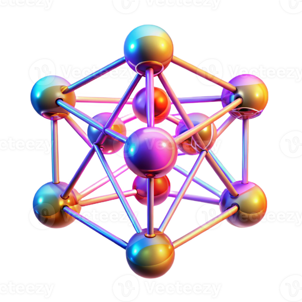 serene vintage A Complex Network of Interconnected Node genuine png