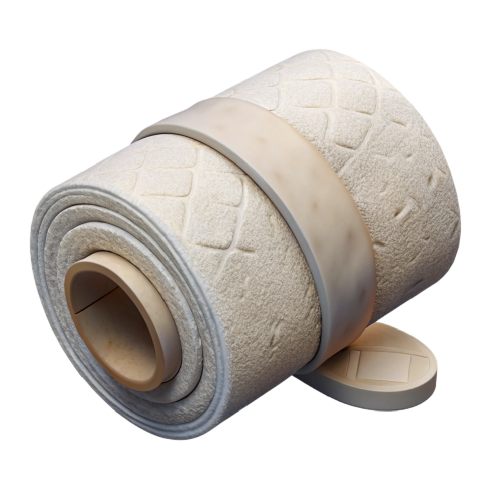 stunning artistic Bandage Roll White Medical Supply Transparent Background detailed png