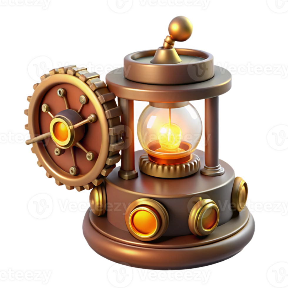 magnificent modern A Steampunk Music Box Playing a Hauntin genuine png