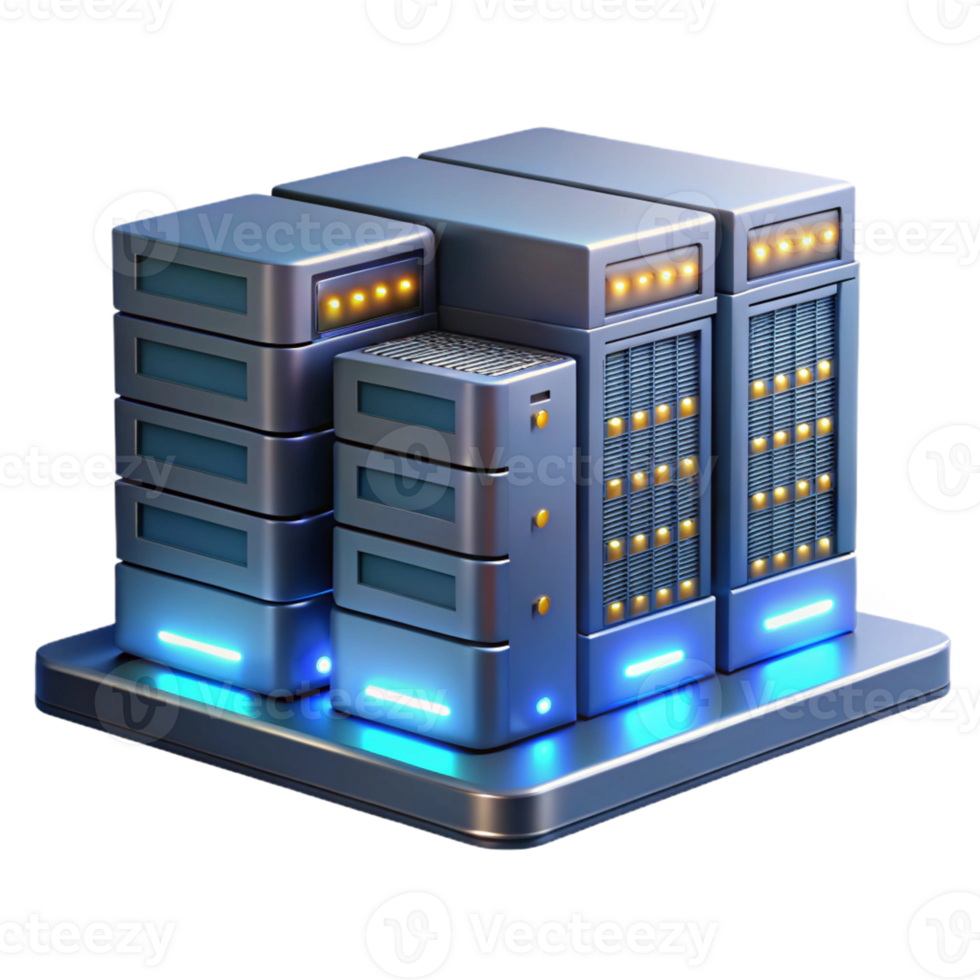 magnificent traditional A Data Center with Rows of Servers and B authentic png