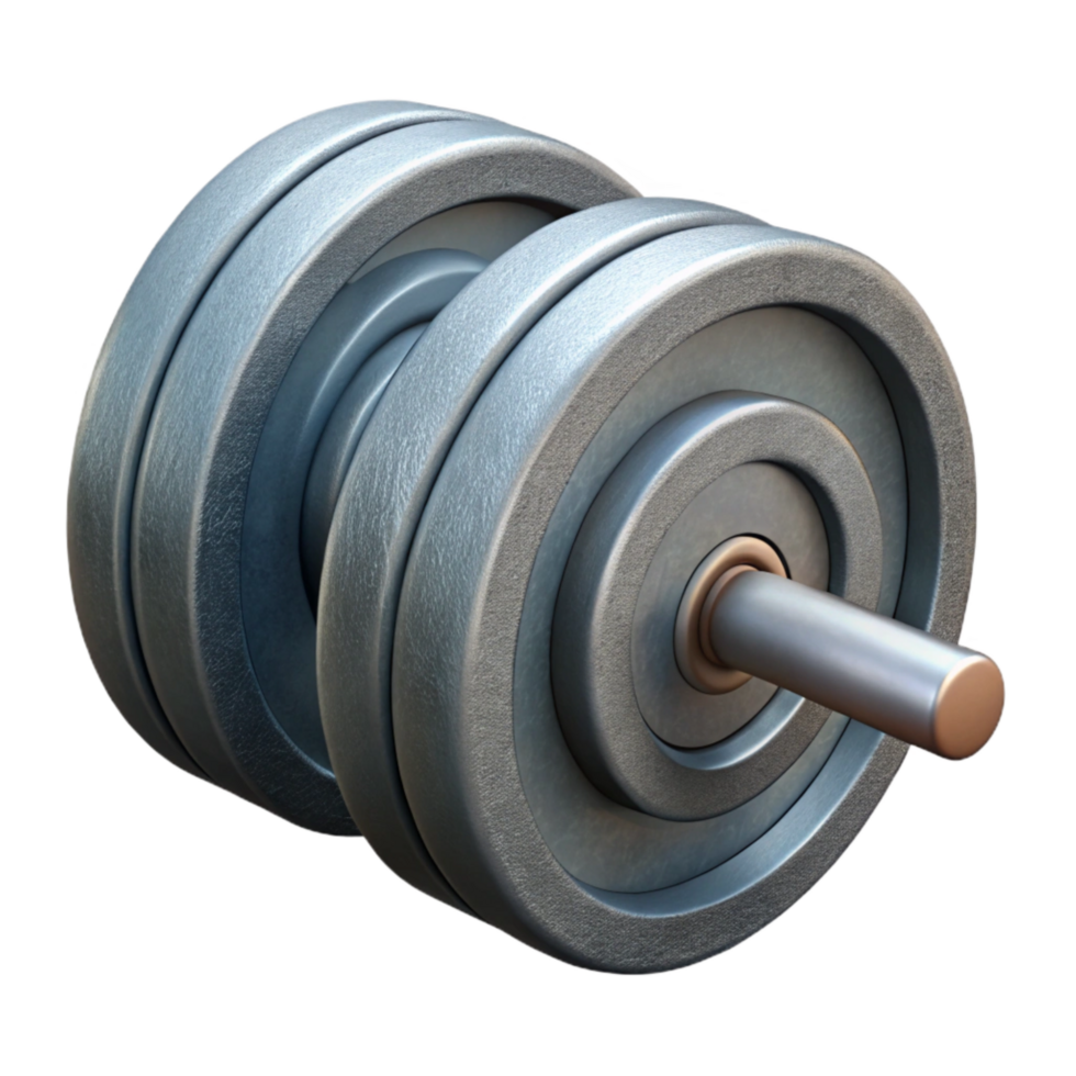 impressive modern Barbell Weights Stacked Perspective View Cutout genuine png
