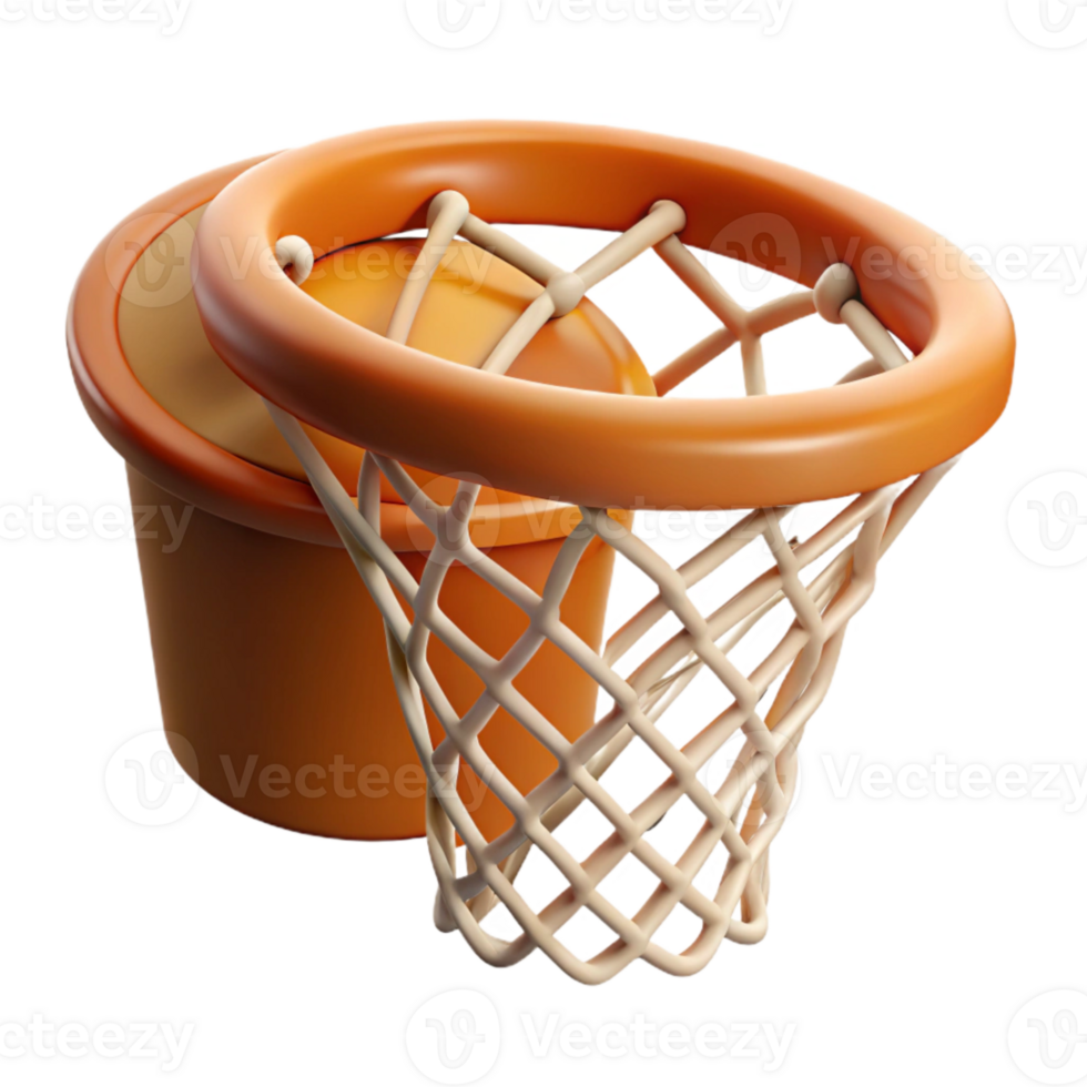 serene abstract Basketball Hoop Net Detail Cutout genuine png
