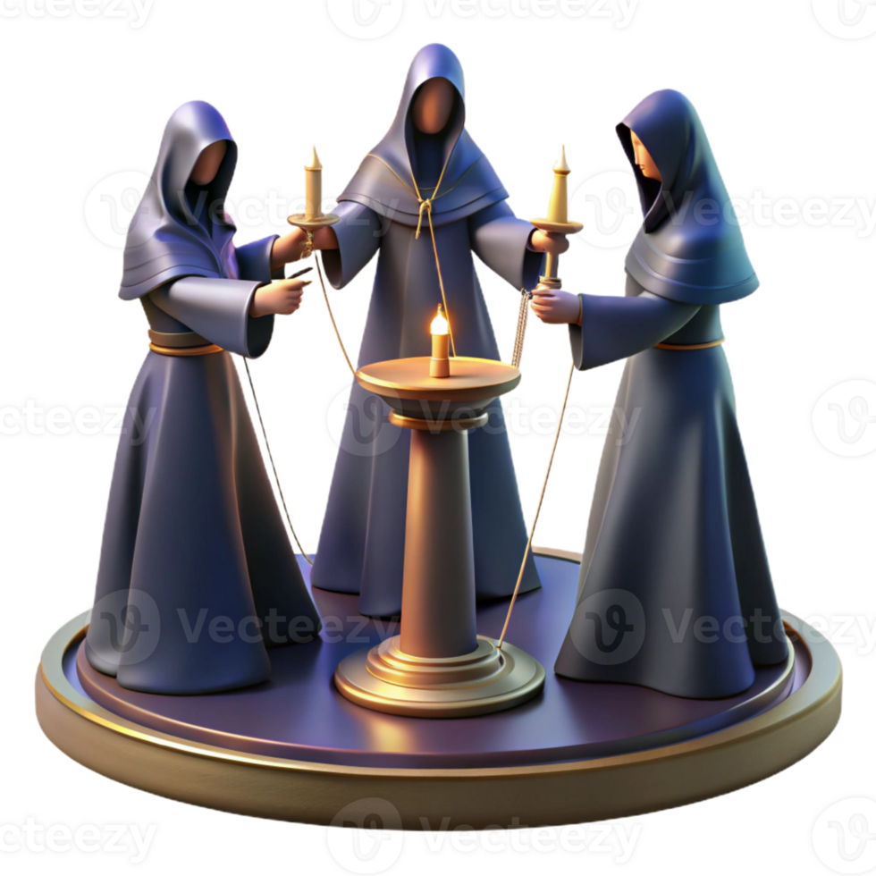 extraordinary classic The Fates Spinning Measuring and Cuttin original png