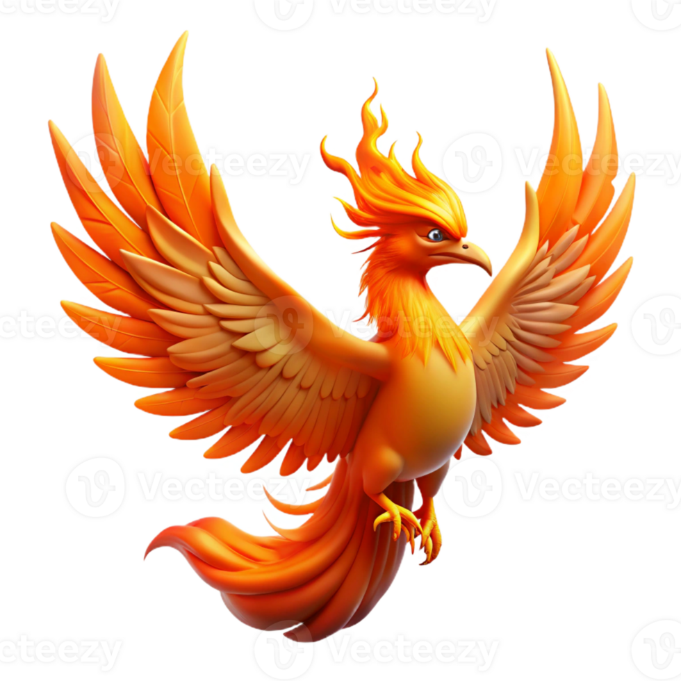 extraordinary minimalist A Majestic Phoenix Rising from the Ashes high resolution png